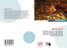 Copertina di Monstrance