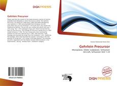 Portada del libro de Gehrlein Precursor