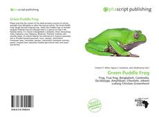 Bookcover of Green Puddle Frog