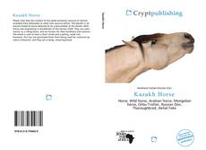 Bookcover of Kazakh Horse