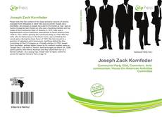 Joseph Zack Kornfeder的封面