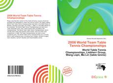 Copertina di 2006 World Team Table Tennis Championships