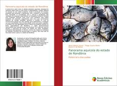 Capa do livro de Panorama aquícola do estado de Rondônia 
