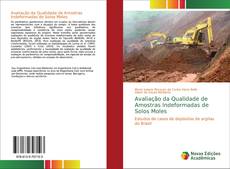 Capa do livro de Avaliação da Qualidade de Amostras Indeformadas de Solos Moles 