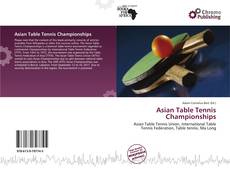 Asian Table Tennis Championships的封面