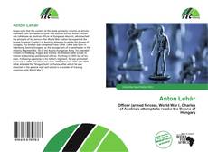 Capa do livro de Anton Lehár 