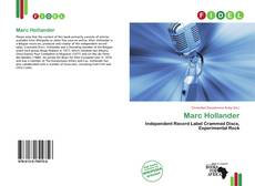 Couverture de Marc Hollander