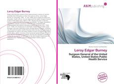 Leroy Edgar Burney kitap kapağı