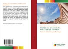 Couverture de Análise das propriedades mecânicas de concretos