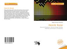 Buchcover von Henrik Korpi