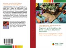 Bookcover of Atividade antimicrobiana de óleos essenciais de plantas medicinais
