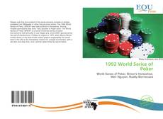 Portada del libro de 1992 World Series of Poker