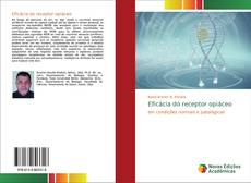Capa do livro de Eficácia do receptor opiáceo 