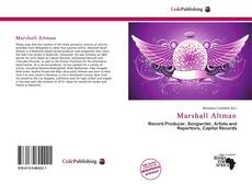 Marshall Altman的封面