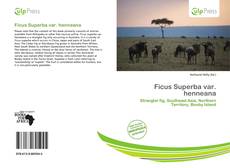 Ficus Superba var. henneana的封面