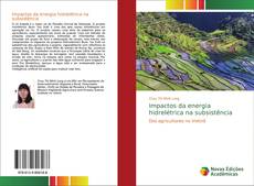 Обложка Impactos da energia hidrelétrica na subsistência