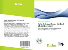 Capa do livro de John Ashburnham, 1st Earl of Ashburnham 
