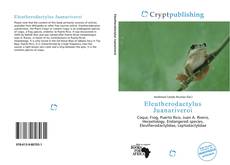 Capa do livro de Eleutherodactylus Juanariveroi 