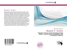 Branch T. Archer的封面
