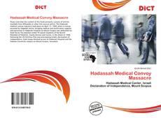 Borítókép a  Hadassah Medical Convoy Massacre - hoz