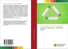 Couverture de Livro de Resumos - GEETAM 2019