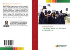 Borítókép a  Criação de Valor em Sistemas Universitários - hoz