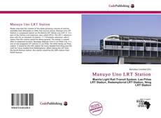 Manuyo Uno LRT Station的封面