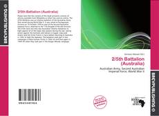 2/5th Battalion (Australia) kitap kapağı