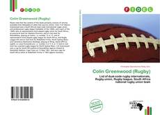 Colin Greenwood (Rugby)的封面