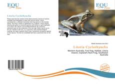 Litoria Cyclorhyncha kitap kapağı