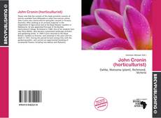 Buchcover von John Cronin (horticulturist)