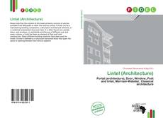 Portada del libro de Lintel (Architecture)