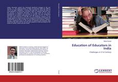 Copertina di Education of Educators in India