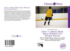 Borítókép a  2010–11 Maine Black Bears Women's Ice Hockey Season - hoz