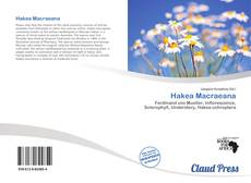 Buchcover von Hakea Macraeana