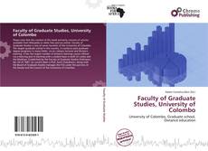 Borítókép a  Faculty of Graduate Studies, University of Colombo - hoz