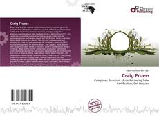 Craig Pruess kitap kapağı