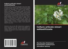 Borítókép a  Colture orticole minori sottoutilizzate - hoz