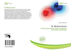 B. Muthuraman的封面