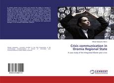 Buchcover von Crisis communication in Oromia Regional State