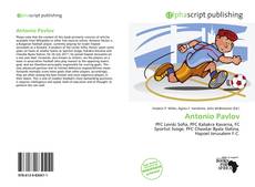 Portada del libro de Antonio Pavlov