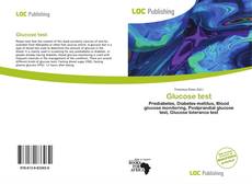 Bookcover of Glucose test