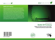 Portada del libro de Battle Of Freiberg
