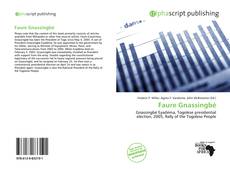 Bookcover of Faure Gnassingbé
