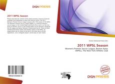 Portada del libro de 2011 WPSL Season
