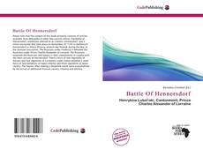 Copertina di Battle Of Hennersdorf