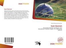 Portada del libro de Ivan Gavran