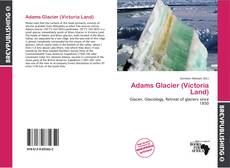 Buchcover von Adams Glacier (Victoria Land)