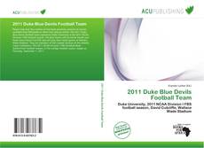 Portada del libro de 2011 Duke Blue Devils Football Team