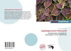 Leptospermum Petersonii的封面